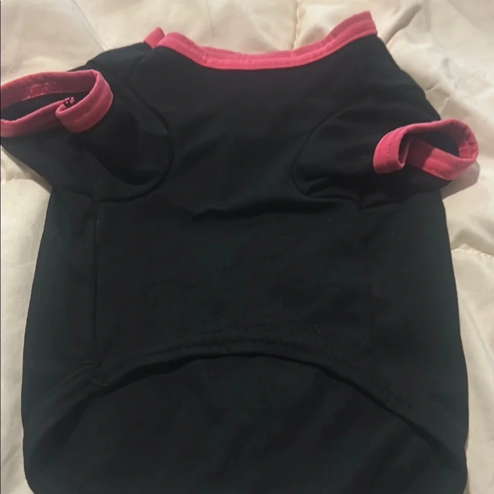 Black and Pink Dog outfit. NWOT Two different styles